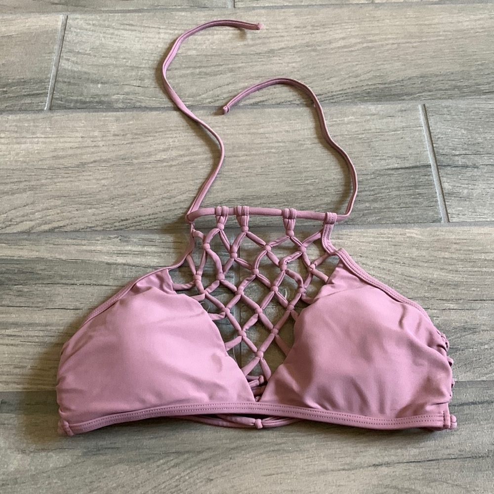 Damsel purple bikini top